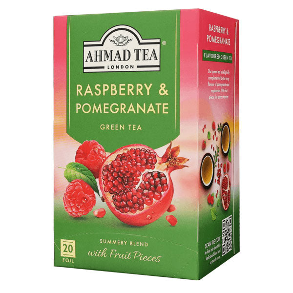 Tea Green Raspberry and Pomegranate – 20 Tea Bags